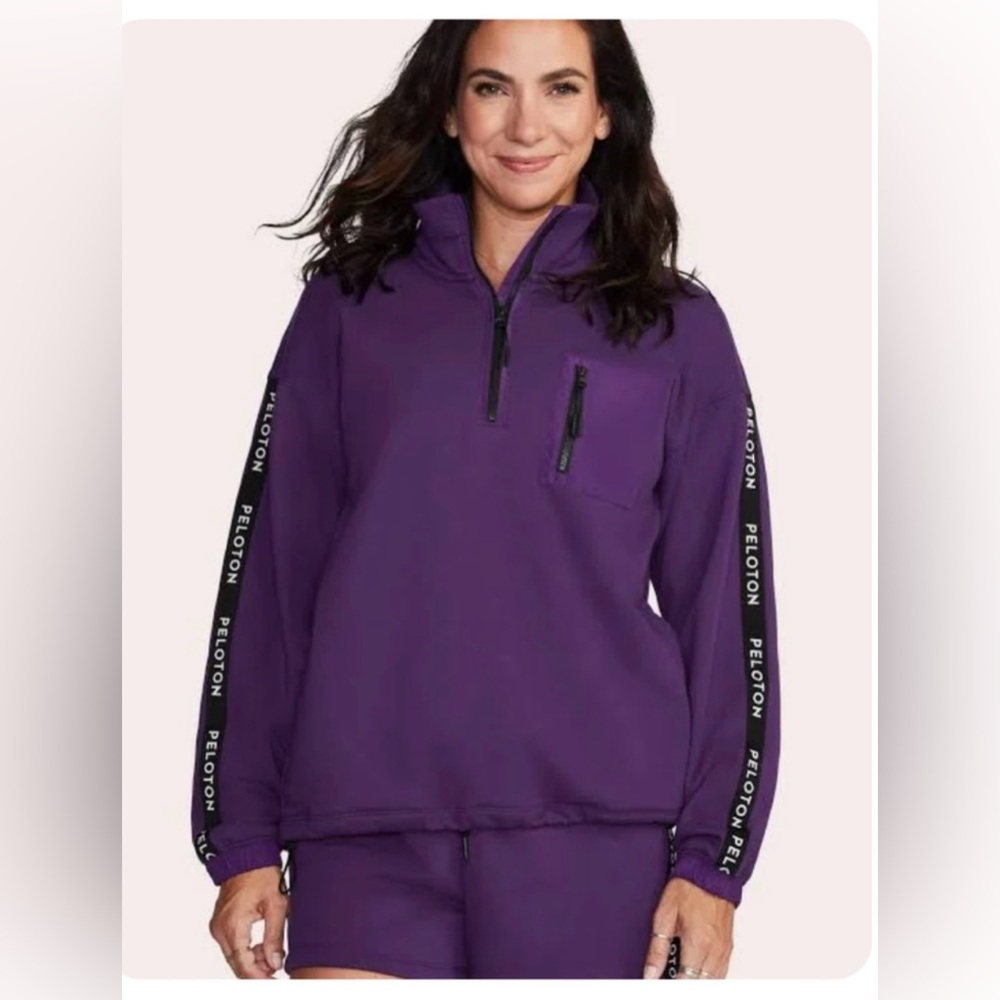 Peloton Women's Uptown Vibe 1/4 Zip 2.0. NWOT.